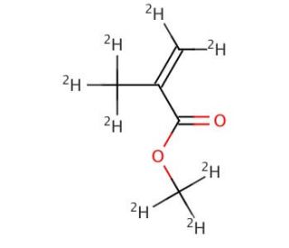 Methyl methacrylate-d8 (CAS 35233-69-3) - chemical structure image