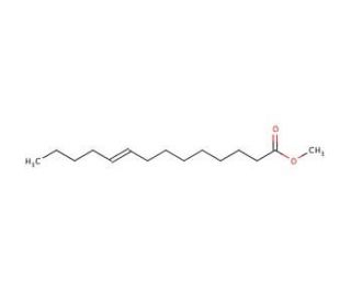 Methyl myristelaidate (CAS 72025-18-4) - chemical structure image