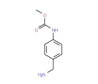 methyl N-[4-(aminomethyl)phenyl]carbamate - chemical structure image