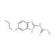 methyl N-[6-(propylsulfanyl)-1H-1,3-benzodiazol-2-yl]carbamate (CAS 54965-21-8) - chemical structure image