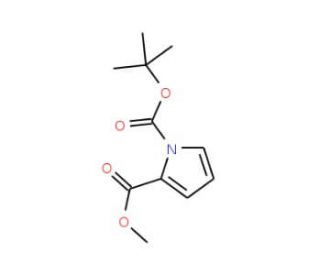 Methyl N-Boc-2-pyrrolecarboxylate (CAS 294659-30-6) - chemical structure image