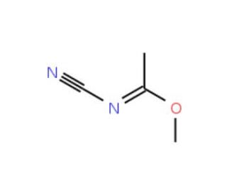 Methyl N-cyanoacetoimidate (CAS 5652-84-6) - chemical structure image