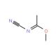Methyl N-cyanoacetoimidate (CAS 5652-84-6) - chemical structure image