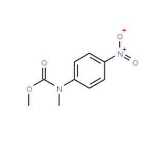 methyl N-methyl-N-(4-nitrophenyl)carbamate - chemical structure image