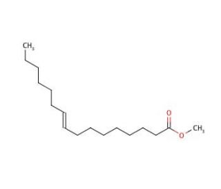 Methyl palmitelaidate (CAS 10030-74-7) - chemical structure image