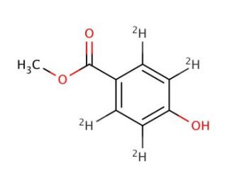 Methyl Paraben-d4 (CAS 362049-51-2) - chemical structure image