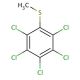 Methyl-pentachlorophenylsulfide (CAS 1825-19-0) - chemical structure image