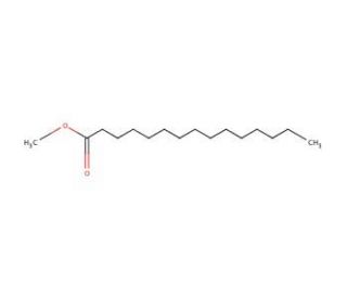 Methyl pentadecanoate (CAS 7132-64-1) - chemical structure image