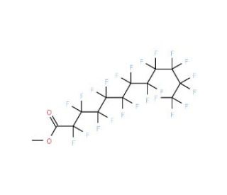 Methyl perfluorododecanoate (CAS 56554-52-0) - chemical structure image