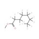 Methyl perfluoroheptanoate (CAS 14312-89-1) - chemical structure image