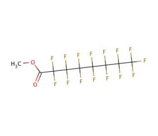 Methyl perfluorooctanoate (CAS 376-27-2) - chemical structure image