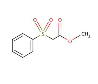 Methyl phenylsulfonylacetate (CAS 34097-60-4) - chemical structure image