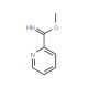 Methyl picolinimidate (CAS 19547-38-7) - chemical structure image