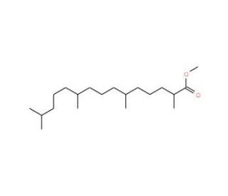 Methyl pristanate (CAS 1001-80-5) - chemical structure image