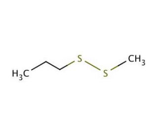 Methyl propyl disulfide (CAS 2179-60-4) - chemical structure image