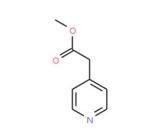 methyl pyridin-4-ylacetate (CAS 29800-89-3) - chemical structure image