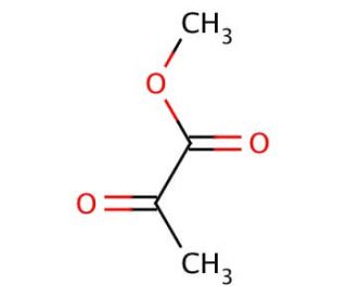 Methyl pyruvate (CAS 600-22-6) - chemical structure image