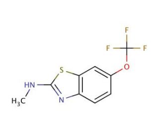 Methyl Riluzole - chemical structure image