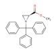 Methyl (S)-(−)-1-tritylaziridine-2-carboxylate (CAS 75154-68-6) - chemical structure image