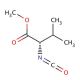 Methyl (S)-(−)-2-isocyanato-3-methylbutyrate (CAS 30293-86-8) - chemical structure image