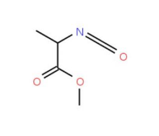 Methyl (S)-(&minus;)-2-Isocyanatopropionate (CAS 30293-82-4) - chemical structure image