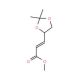 Methyl (S)-(+)-3-(2,2-dimethyl-1,3-dioxolan-4-yl)-cis-2-propenoate 的分子结构, CAS编号: 81703-94-8 Methyl (S)-(+)-3-(2,2-dimethyl-1,3-dioxolan-4-yl)-cis-2-propenoate (CAS 81703-94-8) - chemical structure image