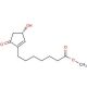 Methyl (S)-(-)-3-hydroxy-5-oxo-1-cyclopentene-1-heptanoate 的分子结构, CAS编号: 42038-75-5 Methyl (S)-(−)-3-hydroxy-5-oxo-1-cyclopentene-1-heptanoate (CAS 42038-75-5) - chemical structure image