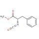 Methyl (S)-(−)-2-isocyanato-3-phenylpropionate (CAS 40203-94-9) - chemical structure image