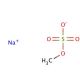 Methyl sulfate sodium salt (CAS 512-42-5) - chemical structure image