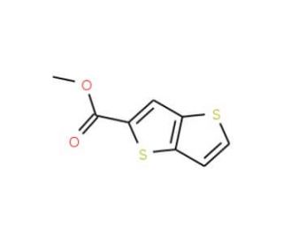 Methyl thieno[3,2-b]thiophene-2-carboxylate (CAS 98800-10-3) - chemical structure image