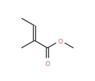 Methyl tiglate (CAS 6622-76-0) - chemical structure image