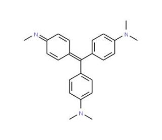Methyl Violet B base (CAS 52080-58-7) - chemical structure image