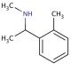 methyl[1-(2-methylphenyl)ethyl]amine - chemical structure image