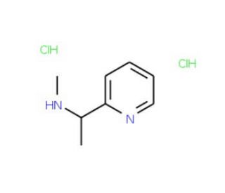 methyl[1-(pyridin-2-yl)ethyl]amine dihydrochloride - chemical structure image