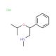 methyl[2-phenyl-2-(propan-2-yloxy)ethyl]amine hydrochloride - chemical structure image