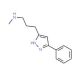 methyl[3-(3-phenyl-1H-pyrazol-5-yl)propyl]amine - chemical structure image