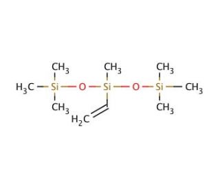 Methylbis(trimethylsilyloxy)vinylsilane (CAS 5356-85-4) - chemical structure image