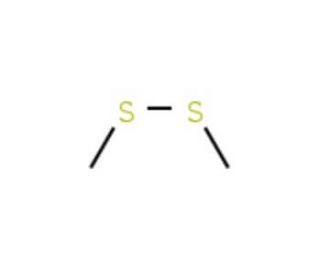 (methyldithio)methane (CAS 624-92-0) - chemical structure image