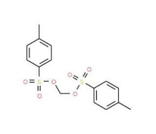 Methylene bis(toluene-4-sulfonate) (CAS 24124-59-2) - chemical structure image