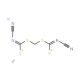 Methylenebis(cyanimidodithiocarbonic acid)-S,S-dipotassium salt (CAS 76837-94-0) - chemical structure image
