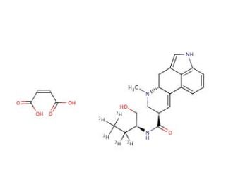 Methylergonovine-d5 Maleate Salt - chemical structure image