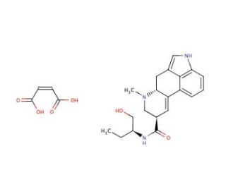 Methylergonovine Maleate Salt (CAS 57432-61-8) - chemical structure image