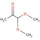 Methylglyoxal 1,1-dimethyl acetal (CAS 6342-56-9) - chemical structure image
