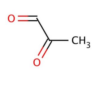 Methylglyoxal solution (CAS 78-98-8) - chemical structure image