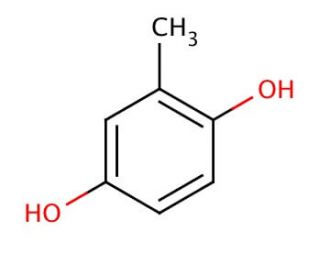 Methylhydroquinone (CAS 95-71-6) - chemical structure image