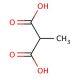 Methylmalonic acid (CAS 516-05-2) - chemical structure image