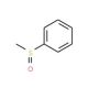 Methylphenyl sulphoxide (CAS 1193-82-4) - chemical structure image