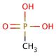 Methylphosphonic acid (CAS 993-13-5) - chemical structure image