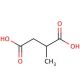Methylsuccinic acid (CAS 498-21-5) - chemical structure image