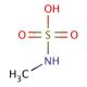 Methylsulfamic acid (CAS 4112-03-2) - chemical structure image